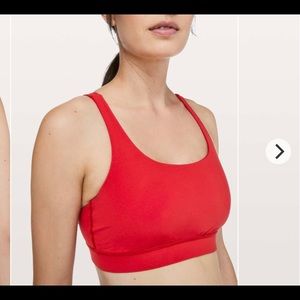 Lululemon Energy Bra - Red size 4